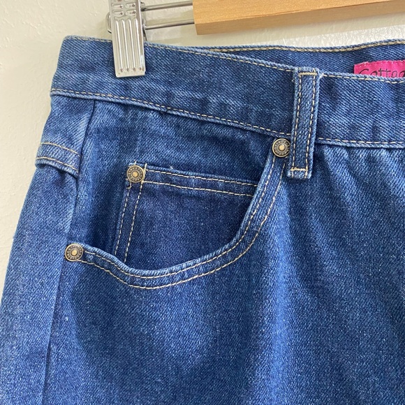 Cottage Street Straight Leg Blue Denim Jeans Size 16R Classic and Classy - Picture 4 of 5